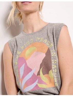 Z Supply • Get Outside Tank Gray Size S NWT